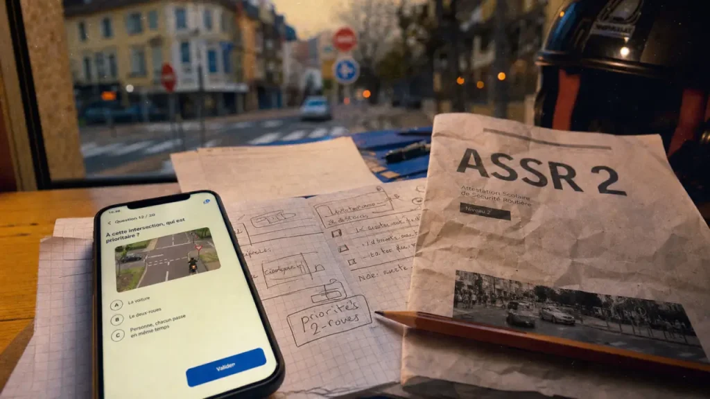 ASSR 2 : s’entraîner dans les conditions réelles et éviter les pièges avant l’auto-école