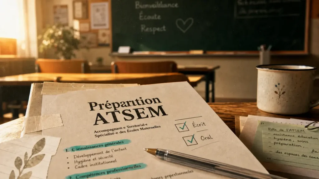 15 jours en présentiel à Toulon pour préparer le concours ATSEM sans s’éparpiller