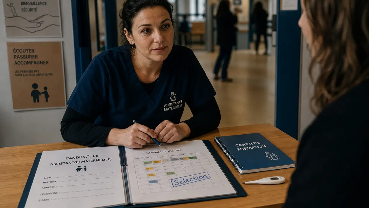 Formation auxiliaire de puériculture Toulon : dossier et calendrier de sélection en institut