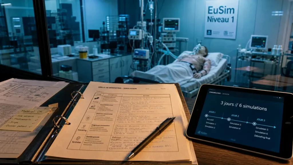 3 jours, 6 simulations, 1 certificat : la formation EuSim à Toulon