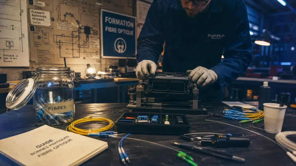 Formation fibre optique à Toulon : vérifier le plateau technique, le niveau d’entrée et le CPF avant de s’inscrire