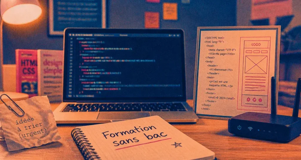 Sans le bac, l’informatique reste accessible : métiers, formations et financements