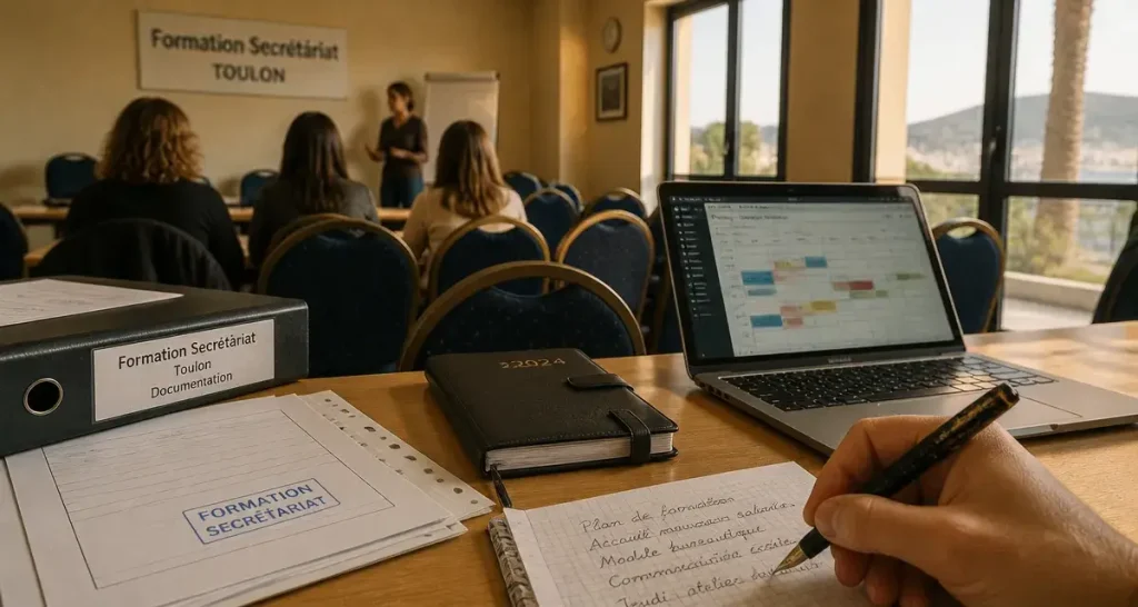 Formation secrétaire à Toulon : 5 spécialités porteuses pour réussir votre reconversion