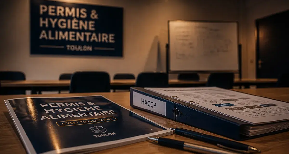 UMIH formation Toulon : salle de formation permis d’exploitation et hygiène alimentaire