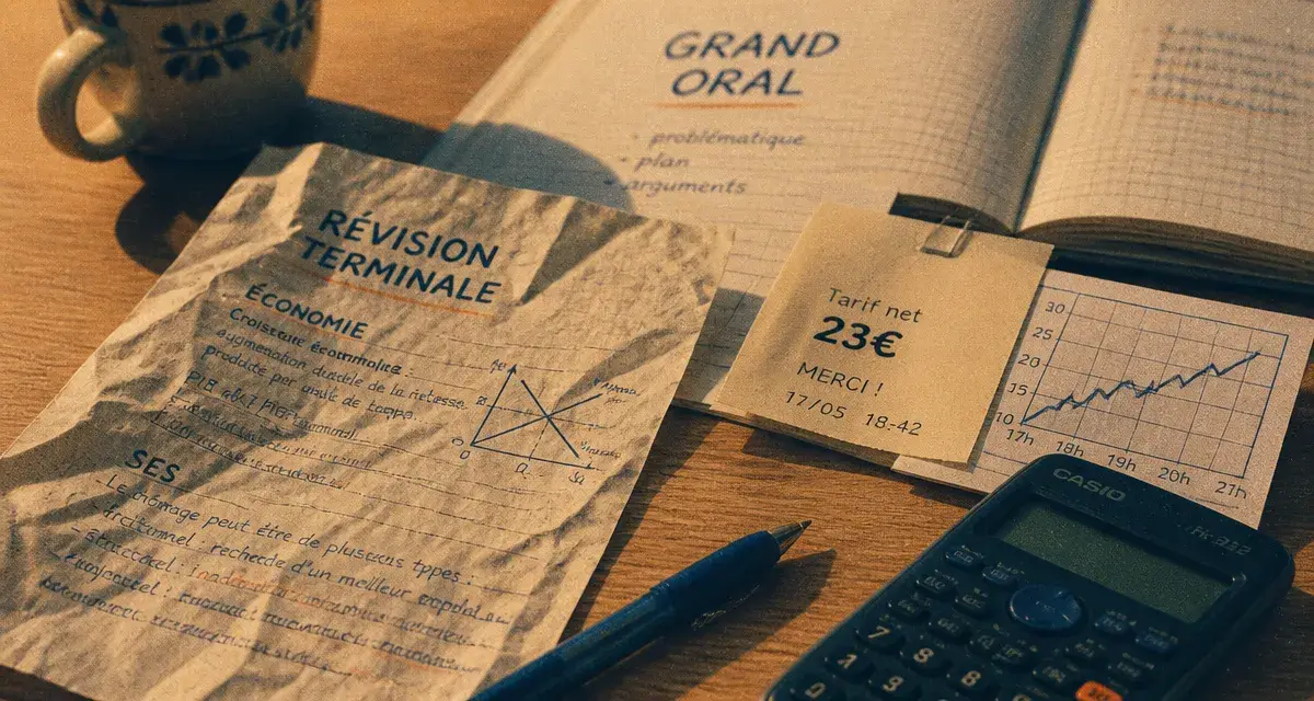 Cours particuliers terminale : tarif net après crédit d’impôt