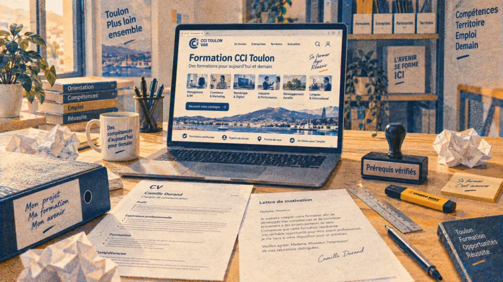 Formation CCI Toulon : certifications professionnelles et diplômes en alternance chez Capforma
