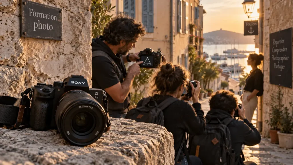 Formation photo à Toulon : 21 heures pour pratiquer, 6 participants maximum selon le format