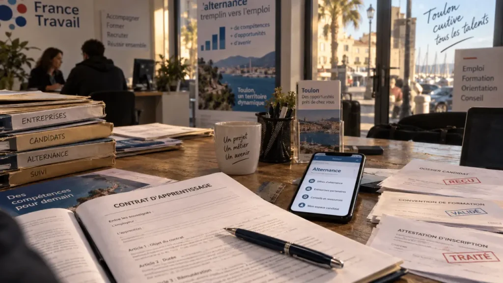 Formation rémunérée à Toulon : comparez 4 voies et les salaires annoncés