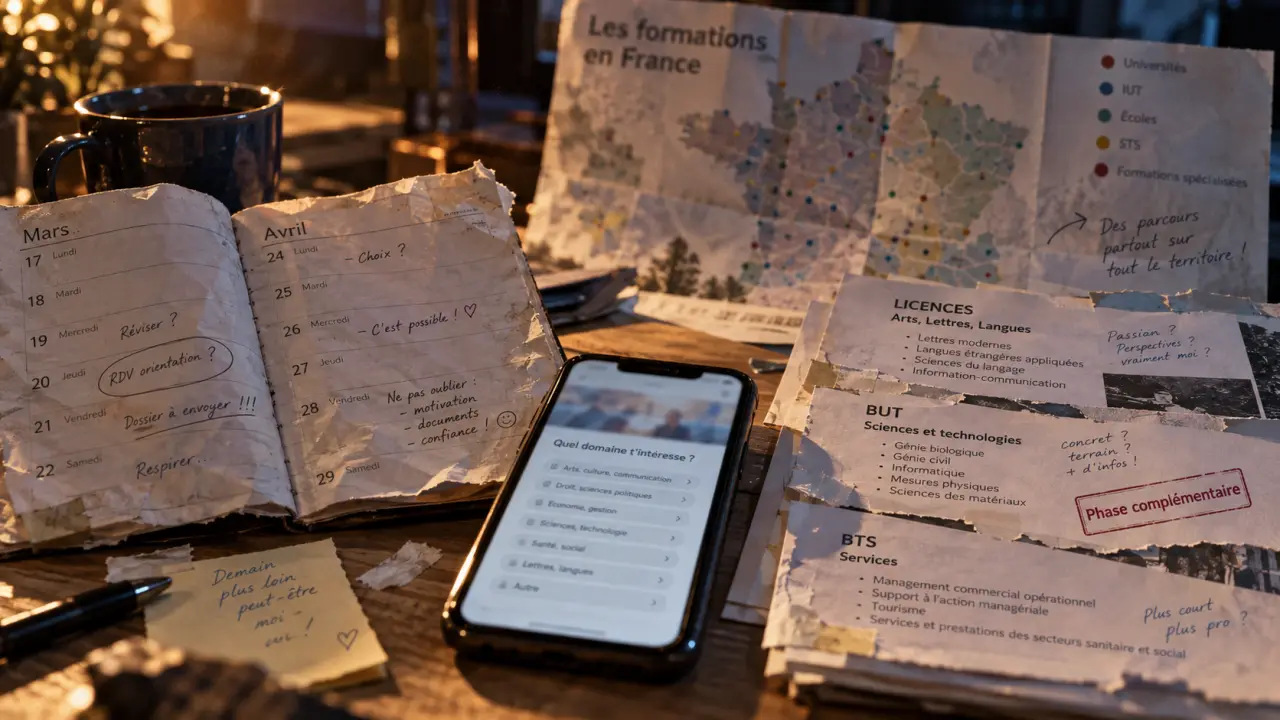 Phase complémentaire parcoursup : 10 vœux et dates Parcoursup